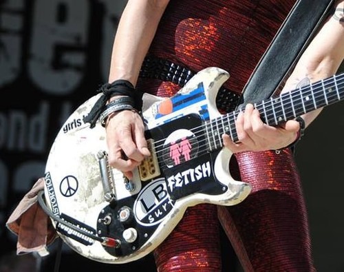 Adesivi chitarra gibson melody - adesivi,